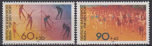 Berlin MiNr. 645/46 **