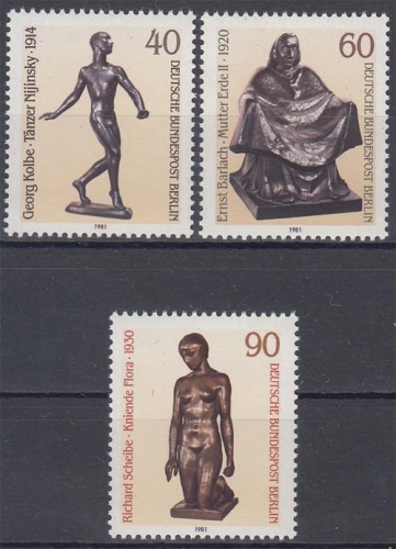Berlin MiNr. 655/57 **