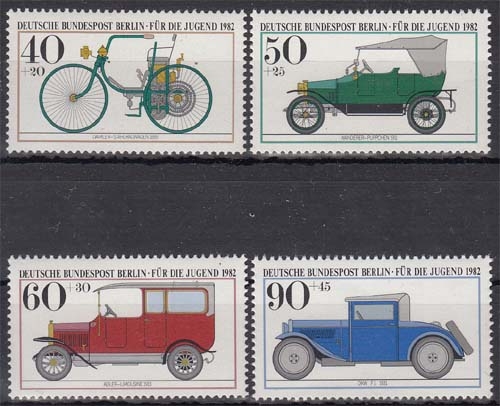 Berlin MiNr. 660/63 **