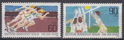 Berlin MiNr. 664/65 **