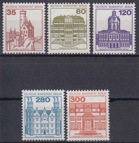 Berlin MiNr. 673/77 **