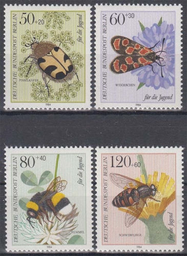 Berlin MiNr. 712/15 **