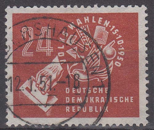 DDR MiNr. 275 O Volkswahlen