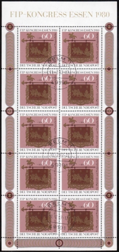 Bund 1065 Kleinbogen O