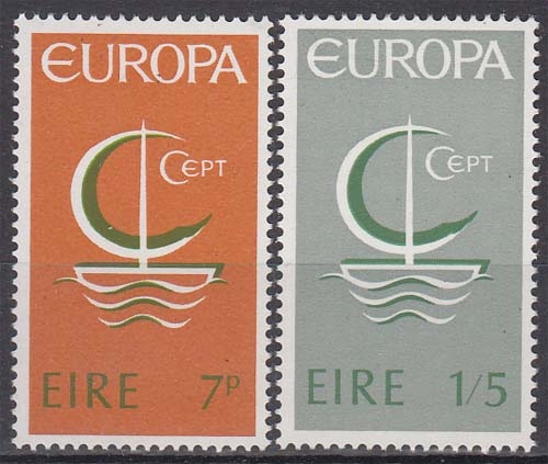 Irland MiNr. 188/89 ** Europa 1966
