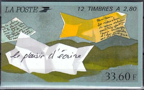 Frankreich MiNr. MH 32 ** Grußmarken