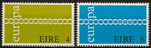 Irland MiNr. 265/66 ** Europa