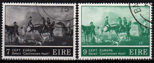 Irland MiNr. 315/16 O Europa: Gemälde