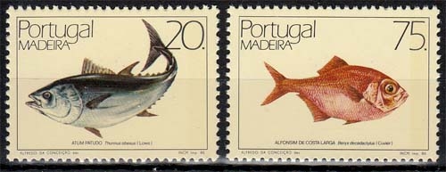 Madeira MiNr. 104/05 ** Fische