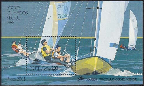 Portugal MiNr. Bl. 60 ** Olympische Sommerspiele