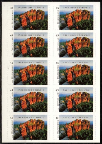 Bund MiNr. 3251 ** FB 59, Wildes Deutschland, Folienblatt