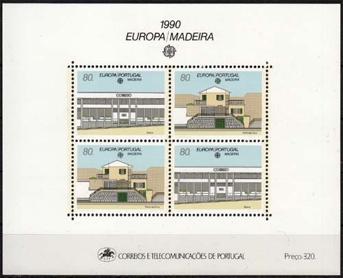 Madeira MiNr. Bl. 11 ** Europa: Postalische Einrichtungen