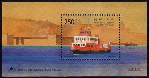 Portugal MiNr. Bl. 65 ** Transportmittel in Lissabon