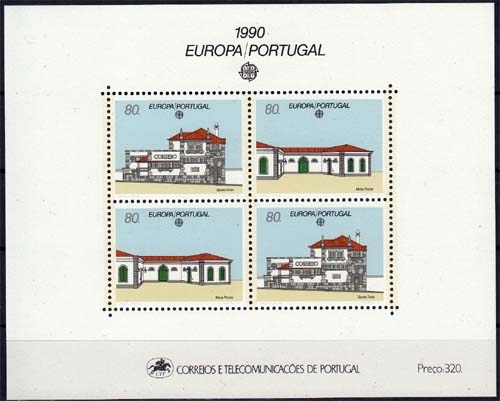Portugal MiNr. Bl. 71 ** Europa: Postalische Einrichtungen