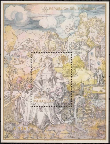 Paraguay MiNr. Bl. 357 ** Albrecht Dürer