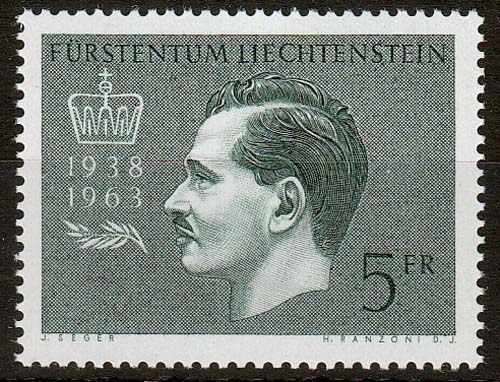 Liechtenstein 427 ** Thronbesteigung von Fürst Franz Josef II.