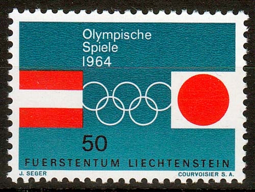 Liechtenstein 437 ** Olmpische Spiele Innsbruck und Tokio