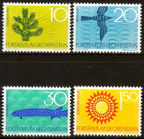 Liechtenstein 460/63 ** Naturschutz
