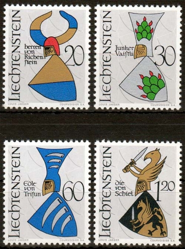 Liechtenstein 465/68 ** Wappen