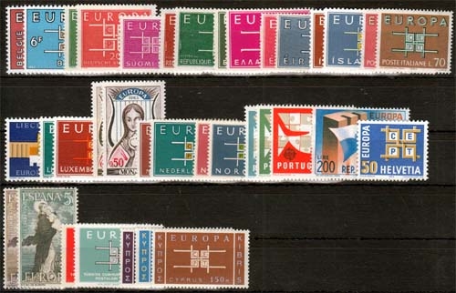 Europa Cept Jahrgang 1963 **