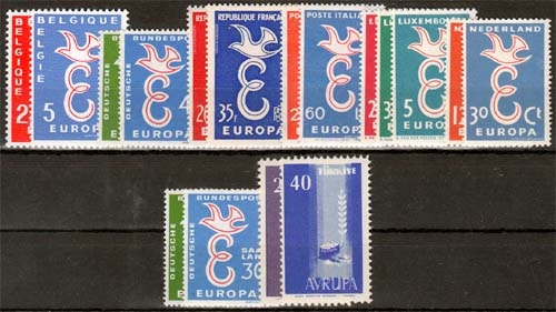 Europa Cept Jahrgang 1958 **