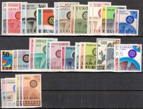 Europa Cept Jahrgang 1967 **