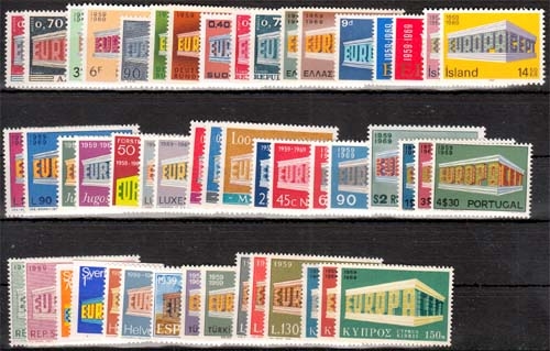 Europa Cept Jahrgang 1969 **