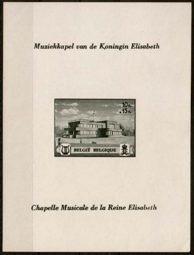 Belgien MiNr. Bl. 13 ** Musikstiftung der Königin Elisabeth