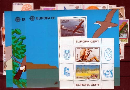 Europa Cept Jahrgang 1986 **