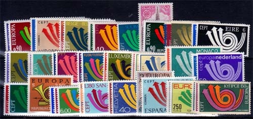 Europa Cept Jahrgang 1973 **