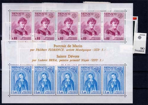 Europa Cept Jahrgang 1975 **