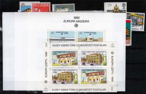 Europa Cept Jahrgang 1990 **