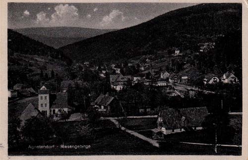 AK Agnetendorf - Riesengebirge, ungelaufen