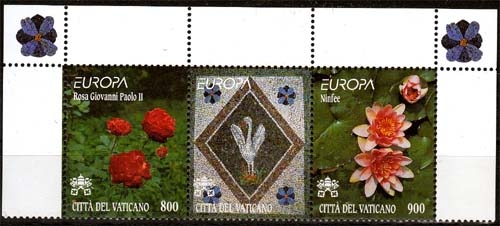 Vatikan MiNr. 1277/78 ** Europa: Natur- und Nationalparks
