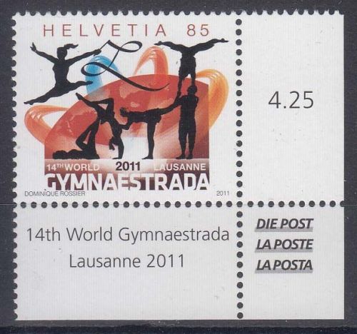 Schweiz MiNr. 2188 ** Welt-Gymnaestrada, Lausanne