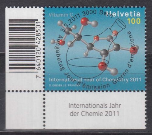 Schweiz MiNr. 2192 O Internationales Jahr der Chemie