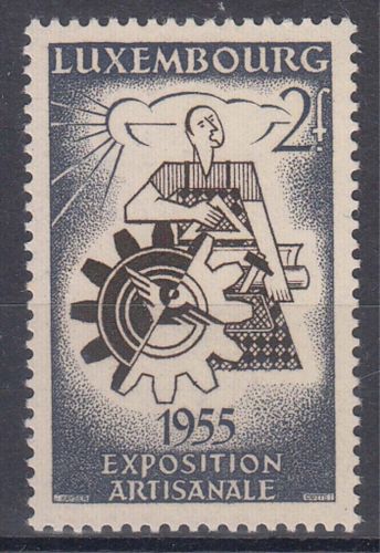 Luxemburg MiNr. 535 ** Nationale Handwerksausstellung Luxemburg