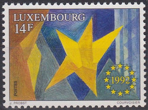 Luxemburg MiNr. 1305 ** Europäischer Binnenmarkt