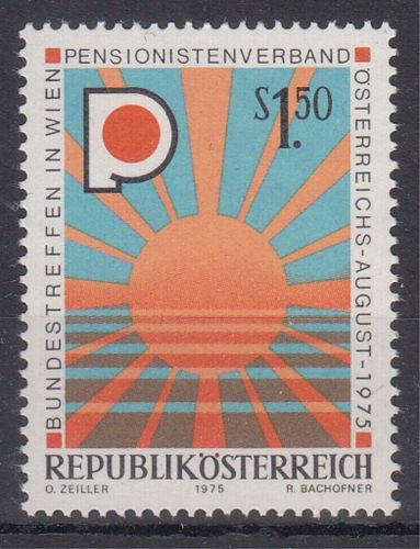 Österreich MiNr. 1490 ** Bundestreffen des Österr, Pensionistenverbandes
