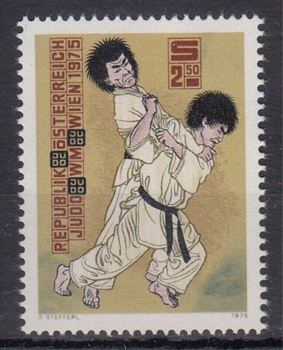 Österreich MiNr. 1493 ** Judo-Weltmeisterschaften in Wien