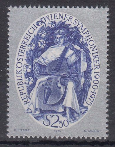 Österreich MiNr. 1496 ** 75 Jahre Wiener Symphoniker