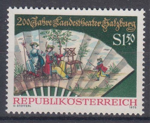 Österreich MiNr. 1498 ** 200 Jahre Landestheater Salzburg