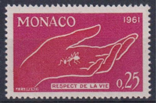 Monaco MiNr. 670 ** "Ehrfurcht vor dem Leben"