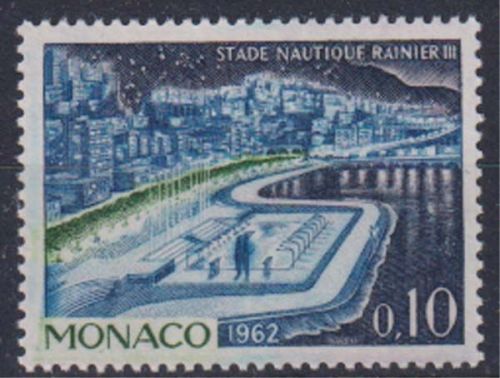 Monaco MiNr. 693 ** Freimarke: Schwimmstadion