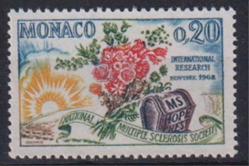Monaco MiNr. 694 ** Gesellschaft gegen die Multiple Sklerose