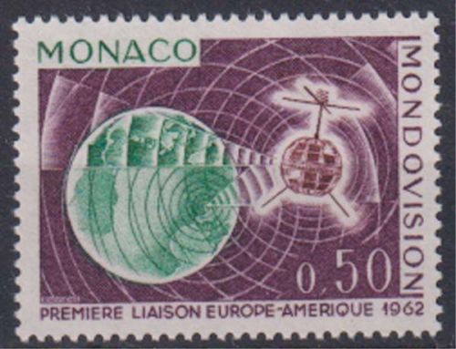 Monaco MiNr. 731 ** Erste Fernseh-Direktübertragung