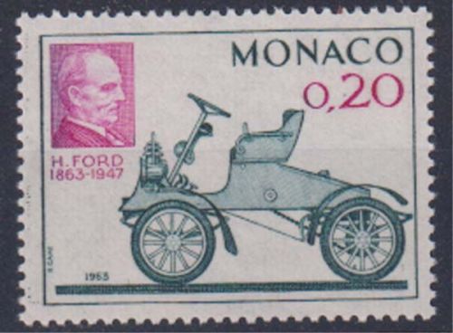 Monaco MiNr. 735 ** Geburtstag von Henry Ford