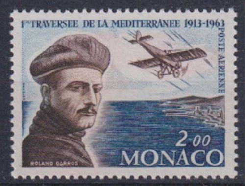 Monaco MiNr. 739 ** Mittelmeerüberquerung durch Roland Garros