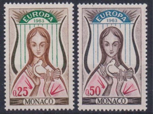 Monaco MiNr. 742/3 ** Europa