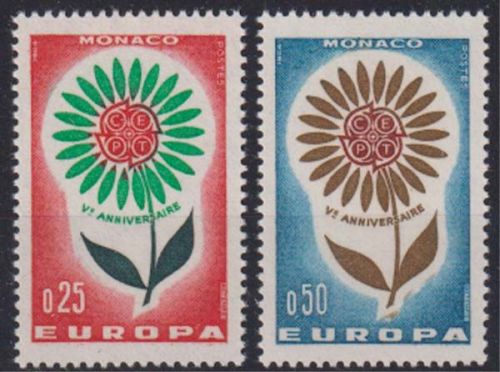 Monaco MiNr. 782/3 ** Europa